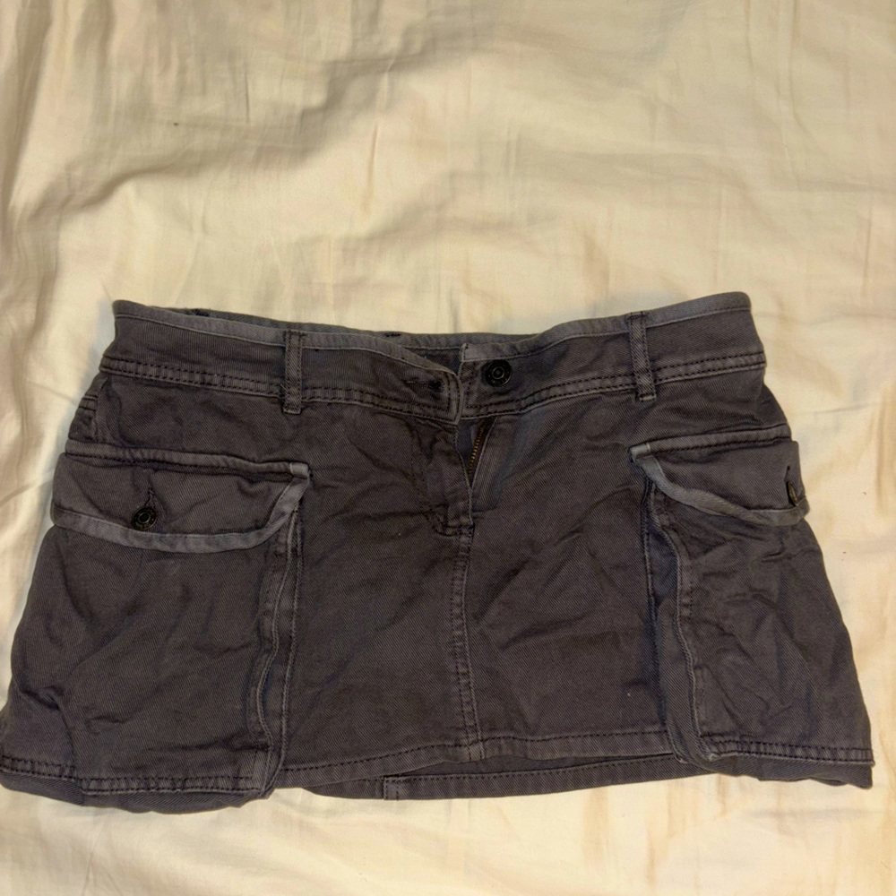 Garage Cargo Mini Skirt